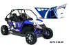 Arctic Cat Wildcat 1000 2 Door Graphic Kit - 2014 X Blue