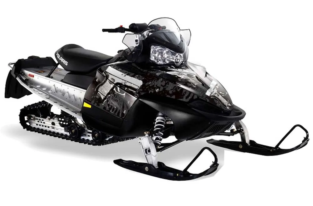 Polaris RMK / Shift / Assault Sled Graphic Kit - 2006-2020 Guns Black
