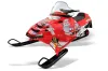 Polaris Edge Sled Graphic Kit - All Years T Bomber Red