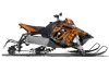 Polaris RMK / PRO-R / Rush / Assault Sled Graphic Kit - 2011-2016 Reaper Orange
