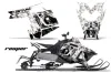 Polaris RMK / PRO-R / Rush / Assault Sled Graphic Kit - 2011-2016 Reaper White