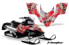 Polaris RMK / Shift / Assault Sled Graphic Kit - 2006-2020 T Bomber Red