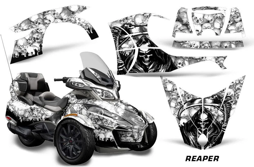 Can Am BRP (RTS) Spyder w/ Trim Kit Custom Graphic Kit - 2014-2019