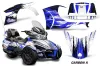 Can Am BRP (RTS) Spyder w/ Trim Kit Custom Graphic Kit - 2014-2019