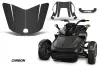 Can Am F3-S Spyder Hood Graphic Kit - All Years Carbon
