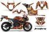 Honda CBR 1000 RR Graphic Kit - 2004-2005 Firestorm Red