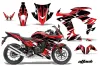 Honda CBR 500R Graphic Kit - 2013-2014 Attack Red
