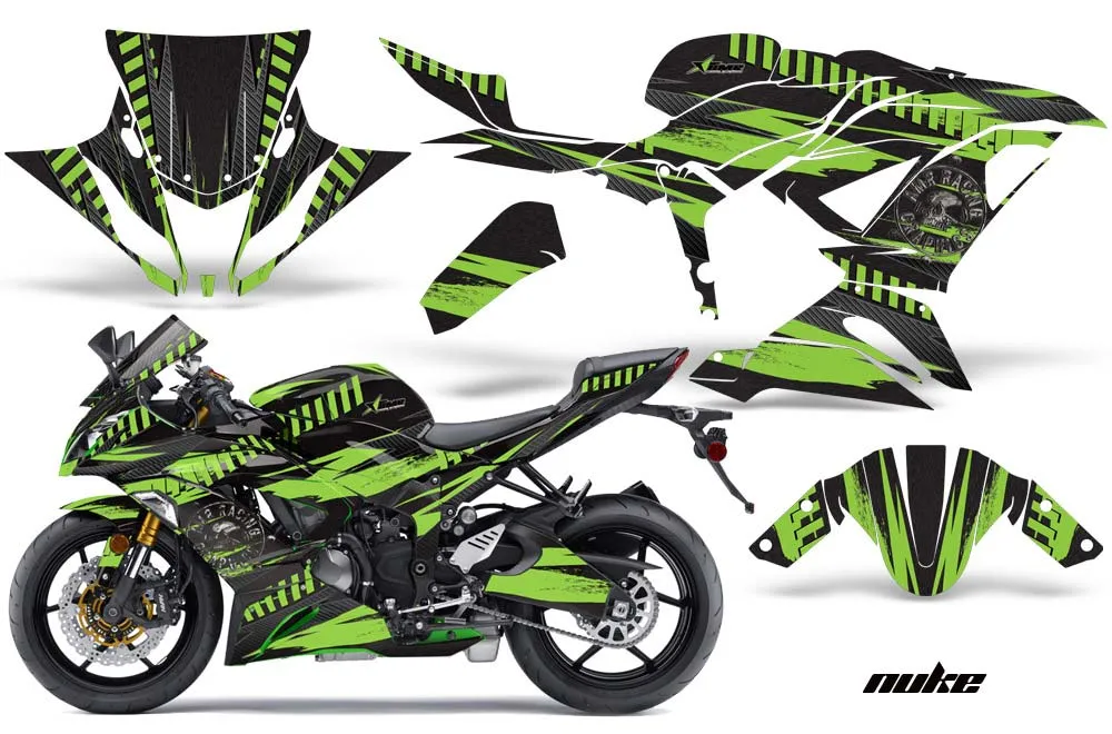 Kawasaki 636 ZX6-R Ninja Custom Graphic Kit - 2013-2016