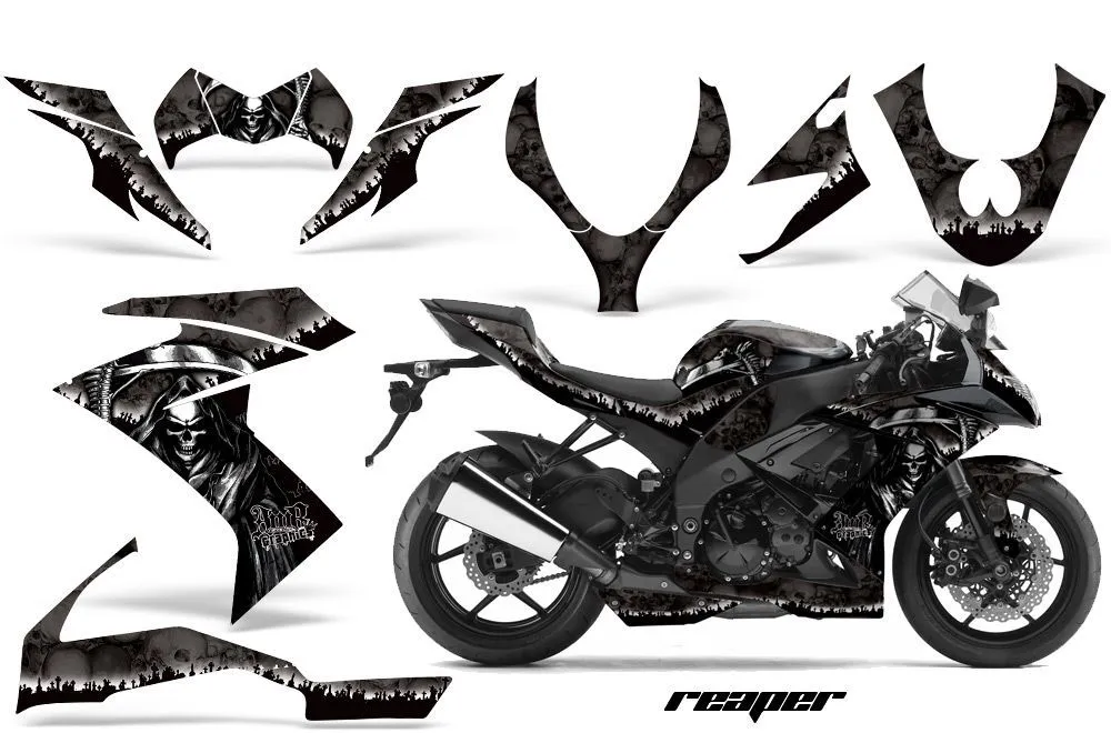 Kawasaki ZX10 Ninja Custom Graphic Kit - 2008-2009