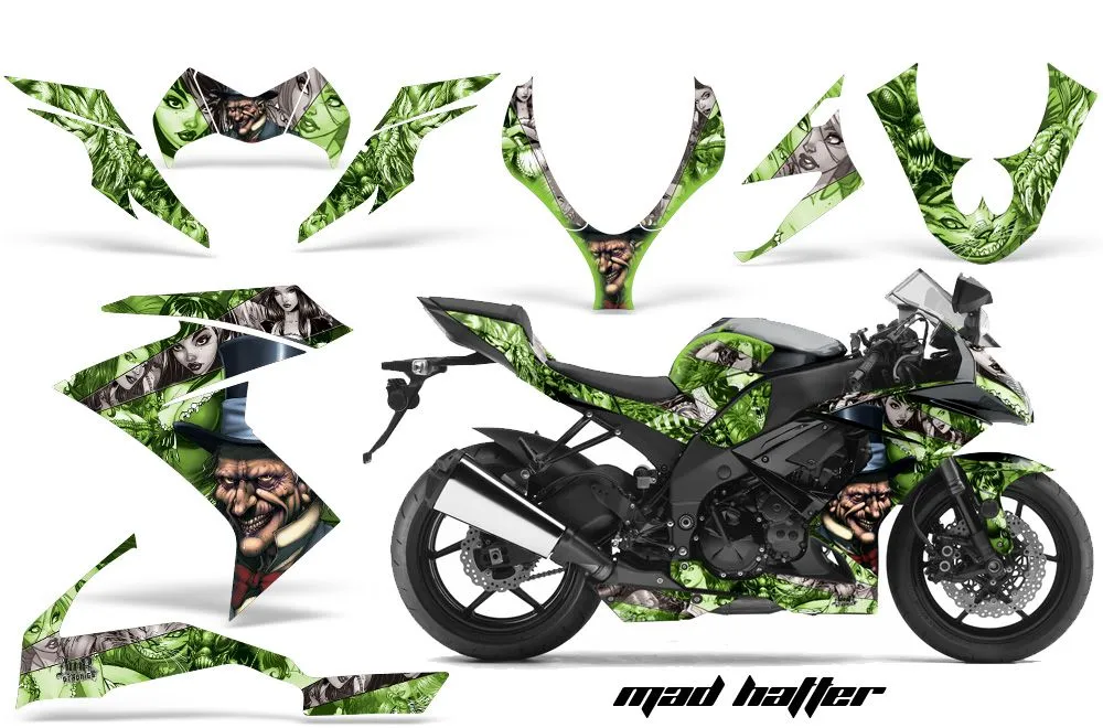Kawasaki ZX10 Ninja Custom Graphic Kit - 2008-2009