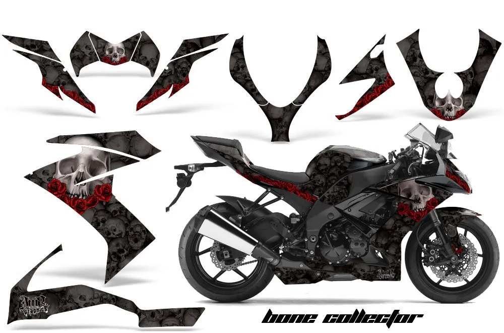 Kawasaki ZX10 Ninja Custom Graphic Kit - 2008-2009