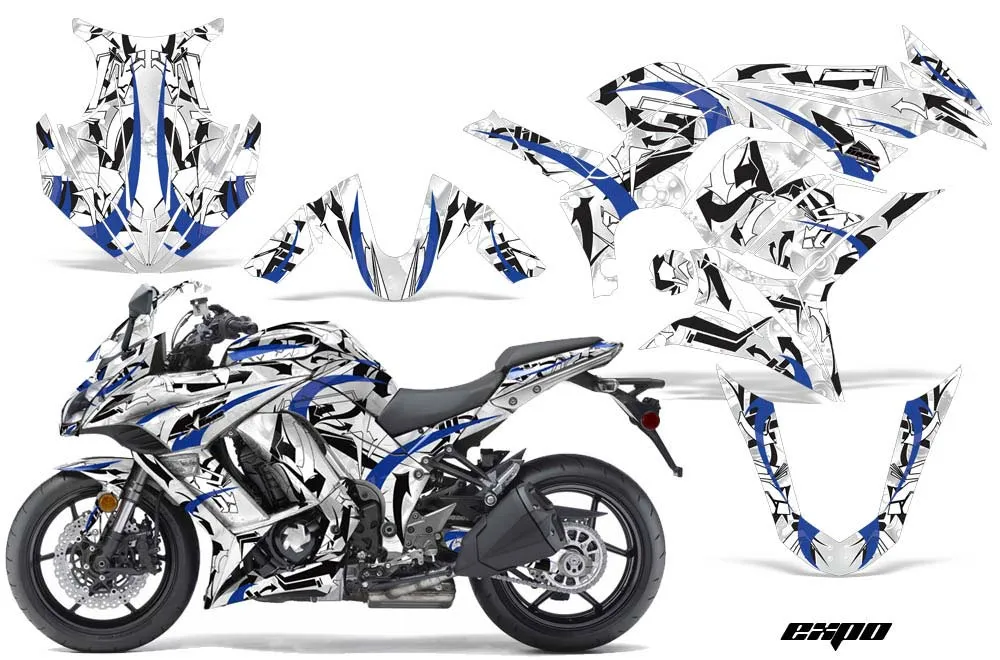 Kawasaki ZX1000 Ninja Custom Graphic Kit - 2010-2013