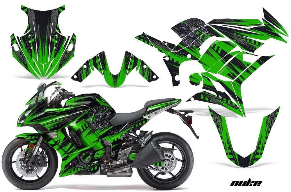 Kawasaki ZX1000 Ninja Custom Graphic Kit - 2010-2013