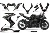 Kawasaki ZX10 Ninja Custom Graphic Kit - 2008-2009