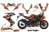 Kawasaki ZX10 Ninja Custom Graphic Kit - 2008-2009