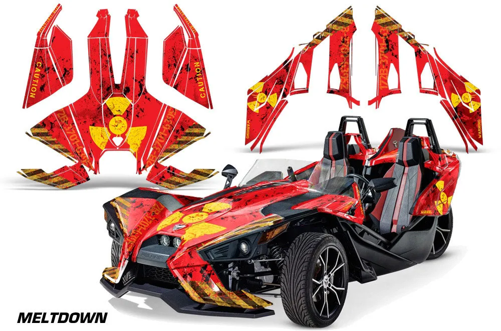 Polaris Slingshot SL Custom Graphic Kit - All Years Up To 2020