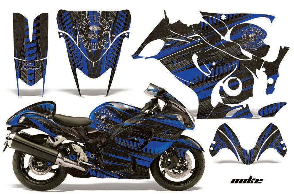 Suzuki GSXR 1300 Hayabusa Custom Graphic Kit - 2008-2020