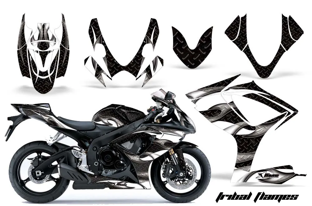 Suzuki GSXR 600 / 750 Custom Graphic Kit - 2004-2005
