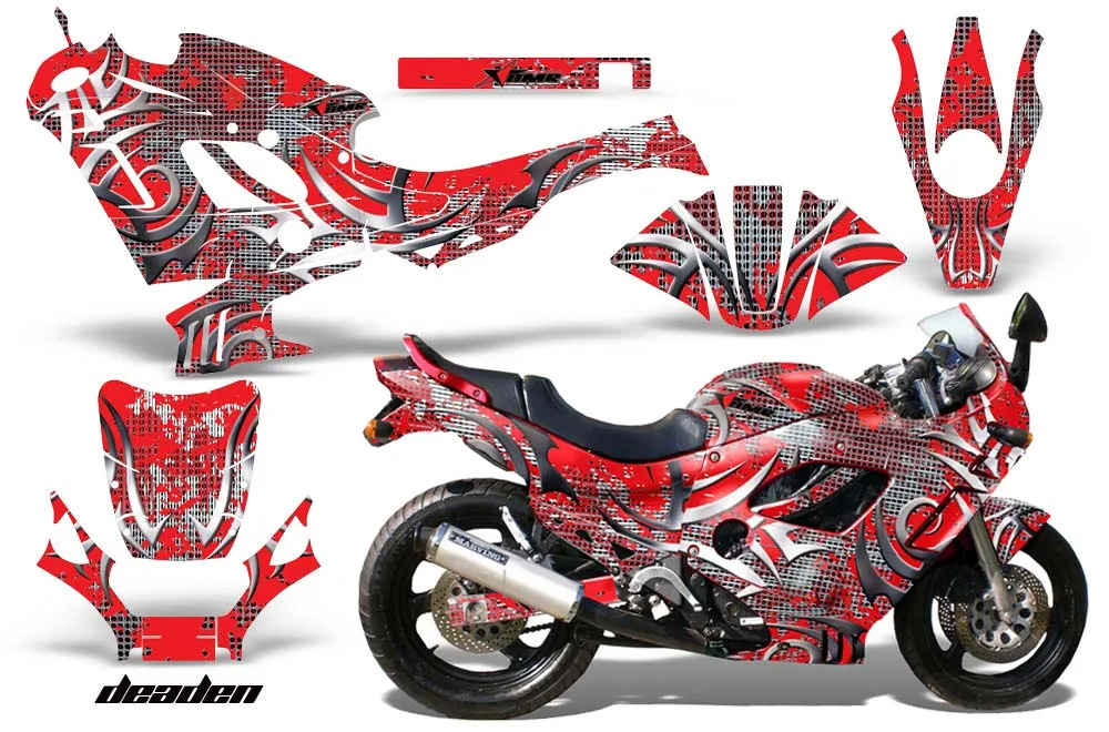 Suzuki GSXR 600F / 750F Katana Graphic Kit - 1988-1997 Deaden Red
