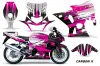 Suzuki GSXR 1000 Street Bike Custom Graphic Kit - 2001-2002