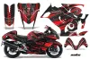 Suzuki GSXR 1300 Hayabusa Graphic Kit - 2008-2020 Nuke Red