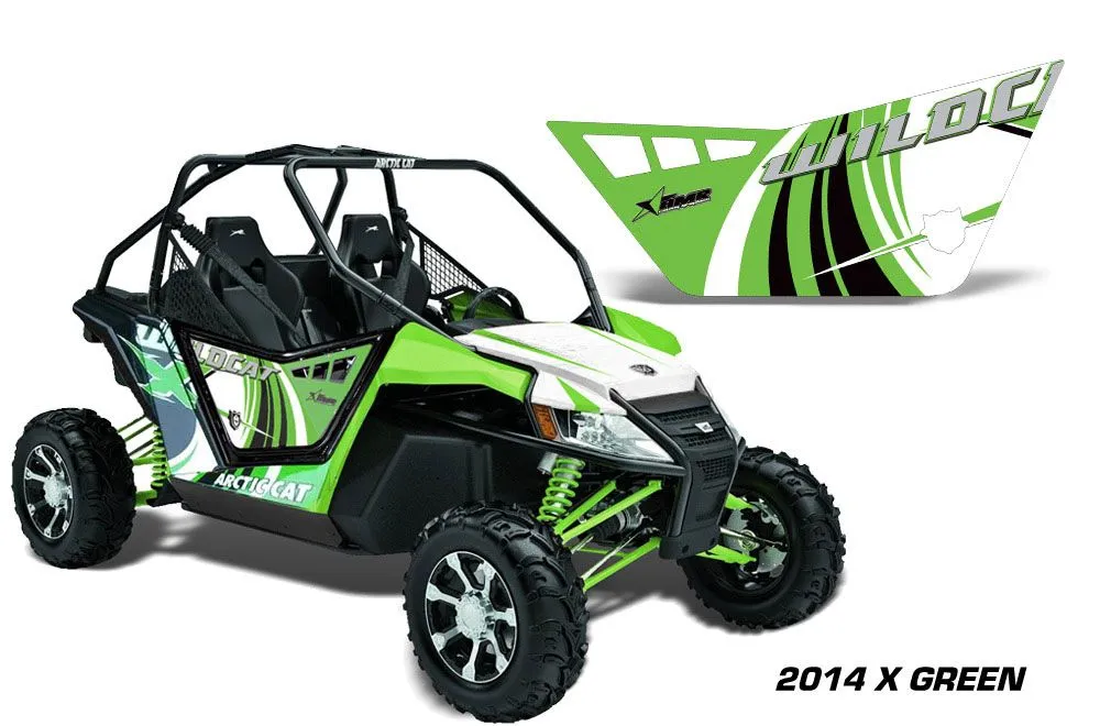 Arctic Cat Wildcat 1000 2 Door Custom Graphic Kit -