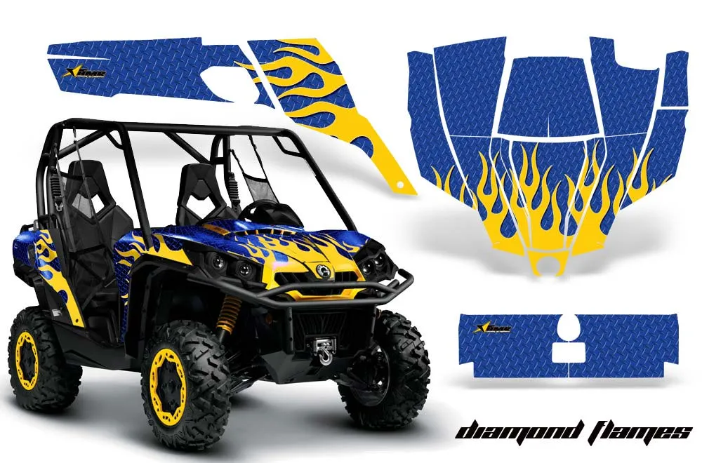Can-Am Commander 1000 / 800 Custom Graphic Kit - All Years