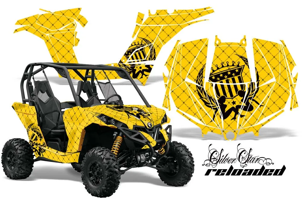 Can-Am Maverick 1000 X RS R Custom Graphic Kit - 2013-2016
