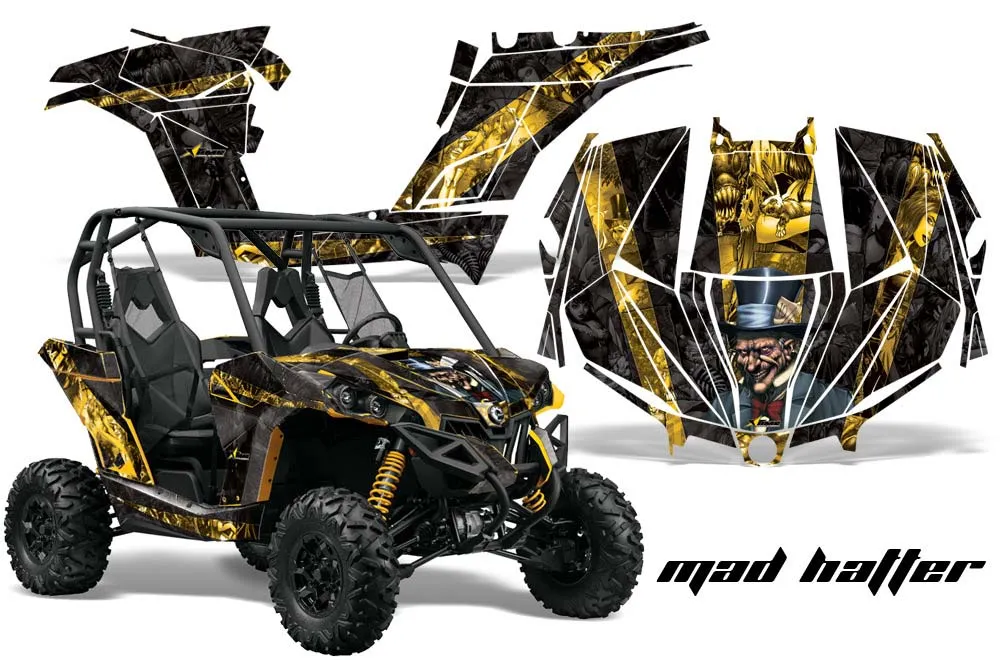 Can-Am Maverick 1000 X RS R Custom Graphic Kit - 2013-2016