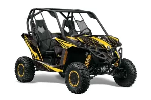 Can-Am Maverick 1000 X RS R Graphic Kit - 2013-2016 Contender Yellow