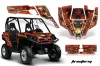 Can-Am Commander 1000 / 800 Graphic Kit - All Years Firestorm Red