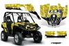 Can-Am Commander 1000 / 800 Graphic Kit - All Years Reaper Yellow