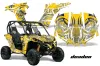 Can-Am Maverick 1000 X RS R Graphic Kit - 2013-2016 Deaden Yellow