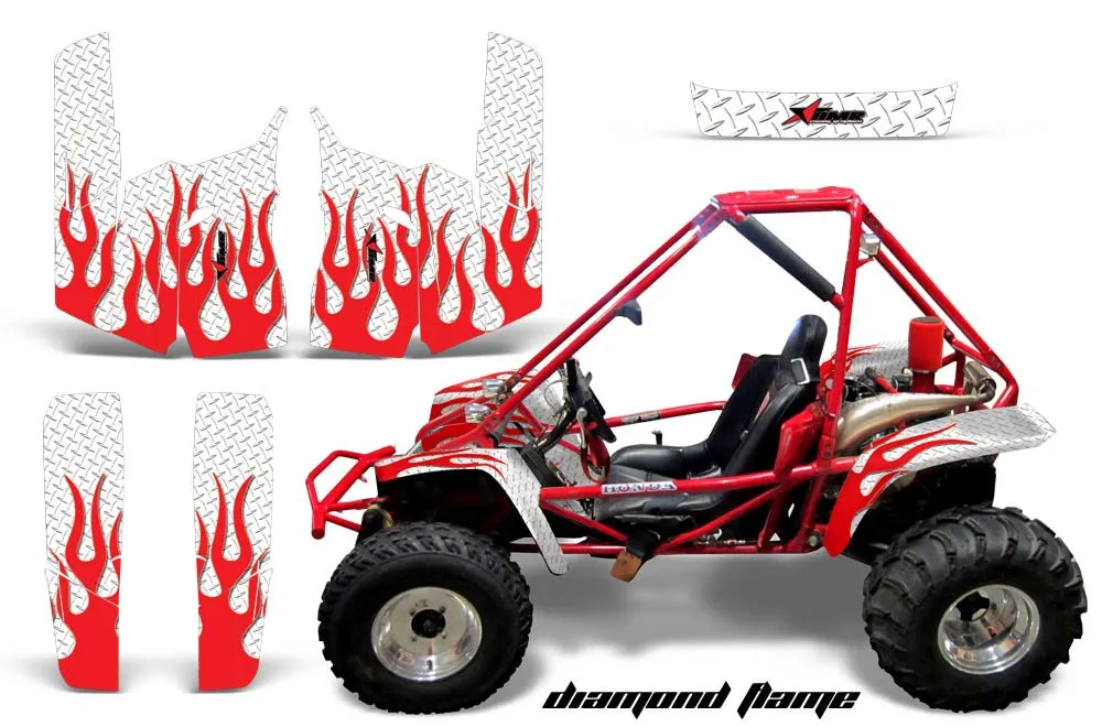 Honda Odyssey FL350 Custom Graphic Kit - 1985