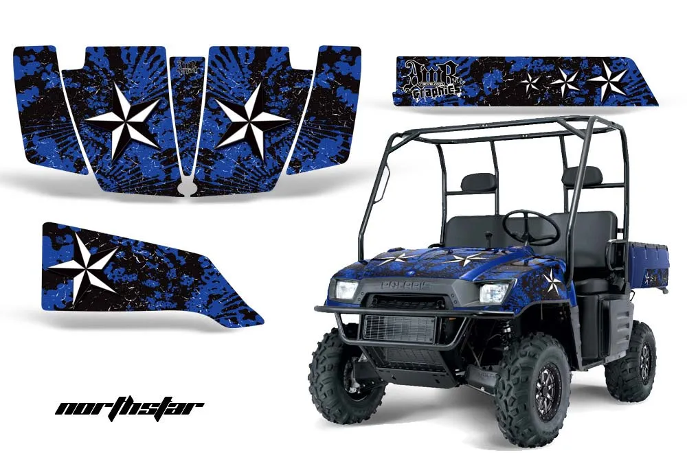 Polaris Ranger 500 / 700 XP Custom Graphic Kit - 2005-2008