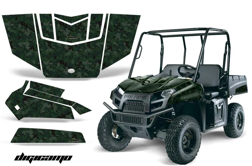 Polaris Ranger EV Electric Custom Graphic Kit - 2009-2015