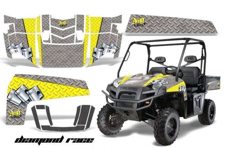 Polaris Ranger XP 500 / 700 4x4 EFI Custom Graphic Kit - 2009