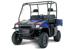 Polaris Ranger 500 / 700 XP Graphic Kit - 2005-2008 Vegas Baller Blue