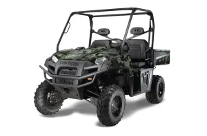 Polaris Ranger XP 500 / 700 4x4 EFI Graphic Kit - 2009 Camoplate Green