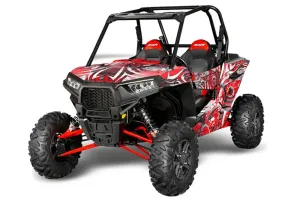 Polaris RZR 1000 XP 2 Door Graphic Kit - 2013-2018 Deaden Red