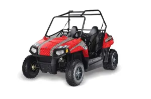 Polaris RZR 170 Graphic Kit - All Years Diamond Race Red