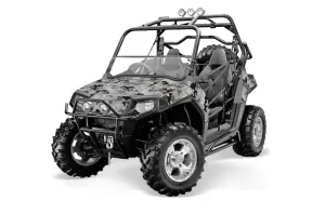 Polaris RZR 800 / 800S Graphic Kit - 2006-2010 Camoplate Silver