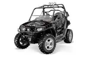 Polaris RZR 800 / 800S Graphic Kit - 2006-2010 Reloaded Silver