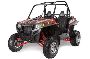 Polaris RZR 900 XP Graphic Kit - 2011-2014 Mad hatter Red