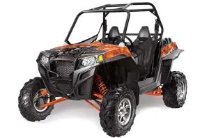 Polaris RZR 900 XP Graphic Kit - 2011-2014 Reaper Orange