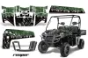 Polaris Ranger XP 500 / 800 / 900D 4x4 EFI Custom Graphic Kit - 2010-2014