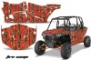 Polaris RZR 1000 XP 4 Door Custom Graphic Kit - 2013-2018