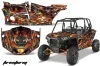 Polaris RZR 1000 XP 4 Door Graphic Kit - 2013-2018 Firestorm Black
