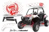 Polaris RZR 900 XP Graphic Kit - 2011-2014 Reloaded Red