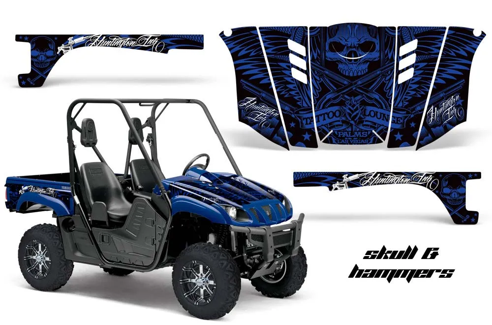 Yamaha Rhino 700 / 660 / 450 Custom Graphic Kit - 2004-2013